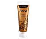 Barvy akrylové 75ml, METAL měděná LUMA Barvy akrylové 75ml, METAL měděná LUMA