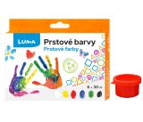 Barvy prstové LUMA 6 barev 30ml Barvy prstové LUMA 6 barev 30ml