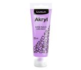 Barvy akrylové 75ml, fialová světle LUMA Barvy akrylové 75ml, fialová světle LUMA