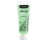 Barvy akrylové 75ml, PASTEL zelená LUMA Barvy akrylové 75ml, PASTEL zelená LUMA