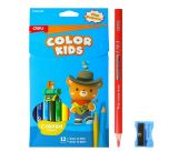 Pastelky DELI trojhranné JUMBO 12 barev Color Kids EC00600 Pastelky DELI trojhranné JUMBO 12 barev Color Kids EC00600