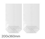 Sáček celofán 200 x 360mm, křížové dno LUMA Sáček celofán 200 x 360mm, křížové dno LUMA