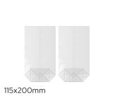 Sáček celofán 115 x 200mm, křížové dno LUMA Sáček celofán 115 x 200mm, křížové dno LUMA
