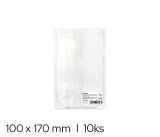 Sáček celofán 100 x 170mm, křížové dno 10ks LUMA Sáček celofán 100 x 170mm, křížové dno 10ks LUMA