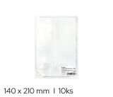 Sáček celofán 140 x 210mm, křížové dno 10ks LUMA Sáček celofán 140 x 210mm, křížové dno 10ks LUMA