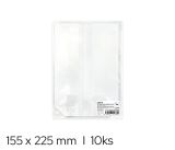 Sáček celofán 155 x 225mm, křížové dno 10ks LUMA Sáček celofán 155 x 225mm, křížové dno 10ks LUMA