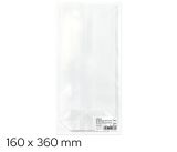 Sáček celofán 160 x 360mm, křížové dno 10ks LUMA
