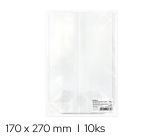 Sáček celofán 170 x 270mm, křížové dno 10ks LUMA Sáček celofán 170 x 270mm, křížové dno 10ks LUMA