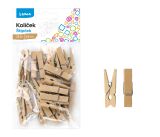 Kolíček 3,5cm natur, 25ks LUMA Kolíček 3,5cm natur, 25ks LUMA