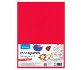 MOOSGUMMI A4 červená LUMA, 10ks
