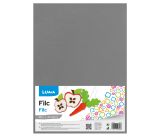 Filc A4 šedý LUMA, 10ks