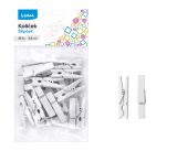 Kolíček 3,5cm bílý, 25ks LUMA Kolíček 3,5cm bílý, 25ks LUMA