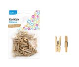 Kolíček 2,5cm natur, 25ks LUMA Kolíček 2,5cm natur, 25ks LUMA