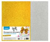 MOOSGUMMI samolepící A4 BIO GLITR zlatá/stříbrná LUMA, 10ks MOOSGUMMI samolepící A4 BIO GLITR zlatá/stříbrná LUMA, 10ks
