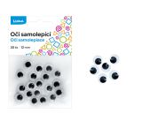 Oči kulaté 12mm, 20ks samolepící LUMA Oči kulaté 12mm, 20ks samolepící LUMA