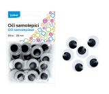 Oči kulaté 20mm, 20ks samolepící LUMA Oči kulaté 20mm, 20ks samolepící LUMA