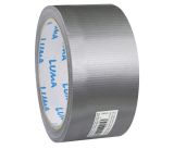 Lepící páska textilní 50mm x 10m tlaková stříbrná LUMA Lepící páska textilní 50mm x 10m tlaková stříbrná LUMA