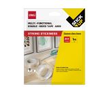 Lepící páska oboustranná gelová 24mm x 5m DELI EA505 Lepící páska oboustranná gelová 24mm x 5m DELI EA505