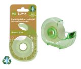 Lepící páska transparentní + odvíječ 18mm x 33m ECO LUMA Lepící páska transparentní + odvíječ 18mm x 33m ECO LUMA