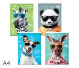 Sešit A4 linka 52l Be Cool mix Sešit A4 linka 52l Be Cool mix
