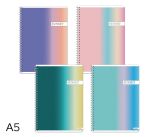 Blok spirála A5 SUNSET linka 60l mix Blok spirála A5 SUNSET linka 60l mix