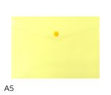 Obal spisový s klopou a drukem A5 pastel LUMA, žlutý Obal spisový s klopou a drukem A5 pastel LUMA, žlutý