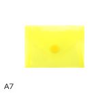 Obal spisový s klopou a drukem A7 LUMA, žlutý Obal spisový s klopou a drukem A7 LUMA, žlutý