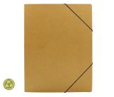 Desky na spisy s gumou A4, 3 klopy ECO LUMA kraft Desky na spisy s gumou A4, 3 klopy ECO LUMA kraft