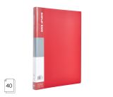 Katalogová kniha 40l DELI E38147 červená Katalogová kniha 40l DELI E38147 červená