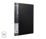 Katalogová kniha 20l DELI E38145-BK-EG černá Katalogová kniha 20l DELI E38145-BK-EG černá