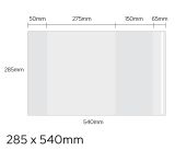 Obal univerzální 90mic, 285 x 540mm LUMA Obal univerzální 90mic, 285 x 540mm LUMA