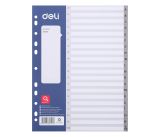 Rozdělovač abecední A4, 20l DELI E38157 Rozdělovač abecední A4, 20l DELI E38157