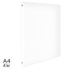 Pořadač LUMA A4 elegant 4 kroužkový bílý Pořadač LUMA A4 elegant 4 kroužkový bílý