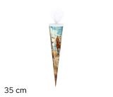 Kornout na sladkosti 35cm - Koně