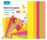 Papír barevný složka A4, 20l NEON LUMA Papír barevný složka A4, 20l NEON LUMA
