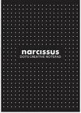 Narcis blok DOTS A4 60l  80g lepený čr ,balení 6 ks