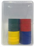 Magnety barevné 25 mm 20 ks