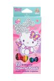 Pastelky trojhranné 12ks Hello Kitty Pastelky trojhranné 12ks Hello Kitty