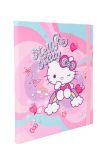 Desky na sešity A4 s širokou gumou - Hello Kitty vzor 1