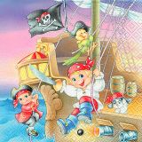 Ubrousky GOMAR L (20ks) Pirate kids
