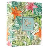 Fotoalbum kniha 10 x 15 cm 100 fotek Květy zelené Fotoalbum kniha 10 x 15 cm 100 fotek Květy zelené