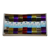 Stuha 30mmx3m  Metal /18/ ,balení 18 ks