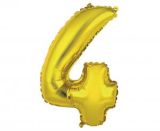 GD balónek fóliový 35cm 4 zlatá