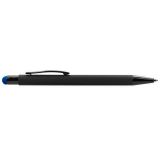 Propiska metal TALIN BLACK SOFT touch černo - modrá