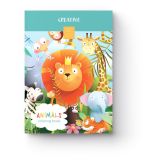 Kreativní omalovánky A4 40 listů Zvířátka Kreativní omalovánky A4 40 listů Zvířátka