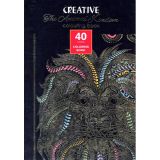 Kreativní omalovánky A4 40 listů Antistresové Zvířata