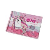 Kreativní omalovánky A4 SP 38 listů CUTE se samolepkami