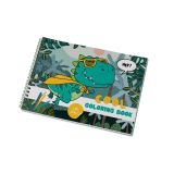 Kreativní omalovánky A4 SP 21 listů Dino se samolepkami