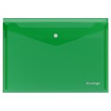 Desky s drukem Berlingo A4 Semi Clear Green ,balení 12 ks