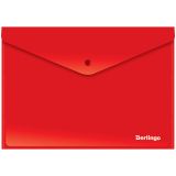 BERLINGO obálka A4 PP druk opal red ,balení 10 ks